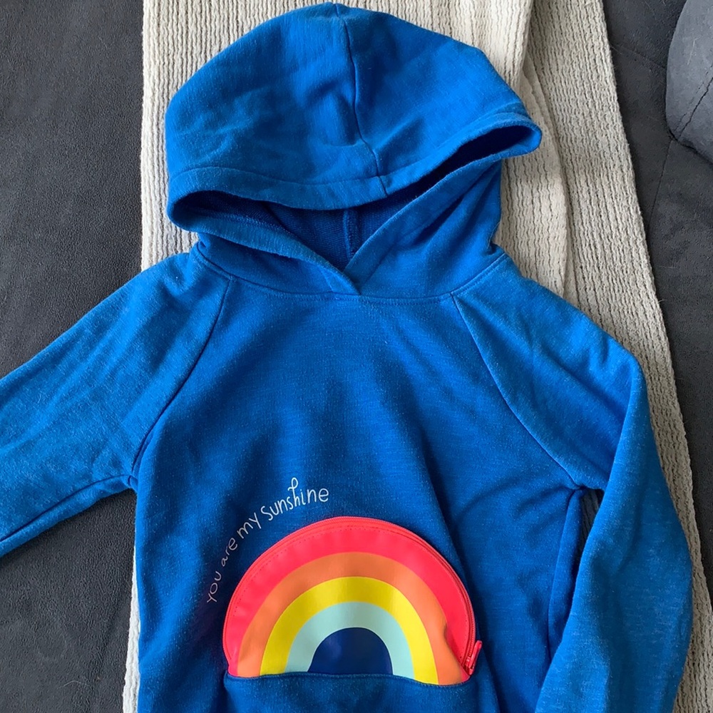 Girls Blue Hoodie